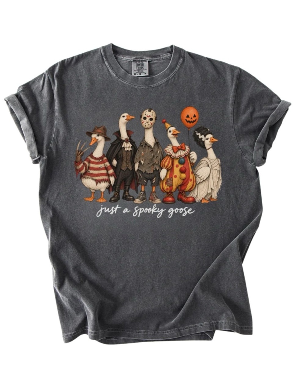 Comfort Colors Pepper Halloween Goose Graphic Tee